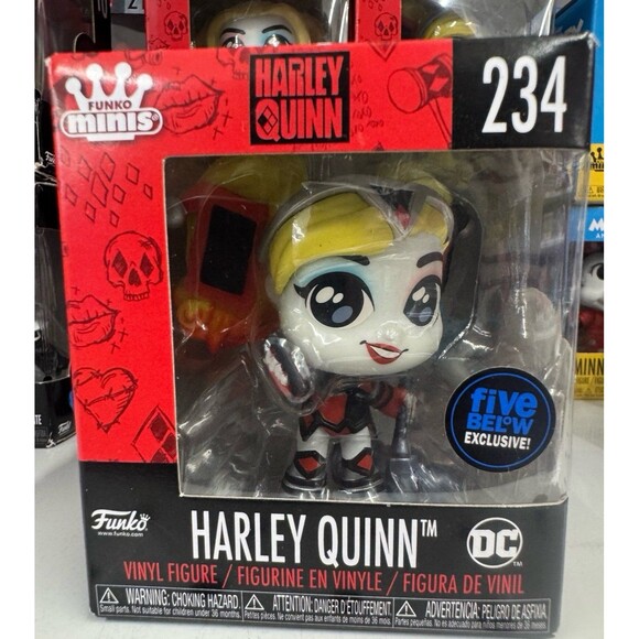 Funko Minis Harley Quinn Vinyl Figure FBPB - Picture 1 of 1